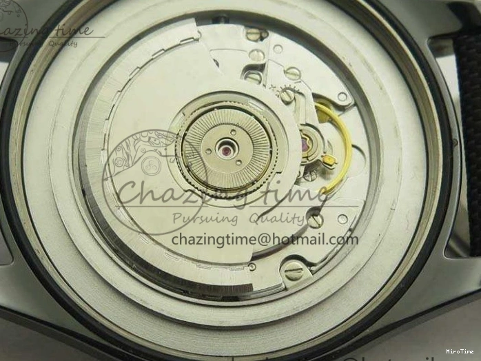 MIROTIME 0406 HighQuality Mark XVIII LAUREUS IW324703 Black Ceramic MKF Best Edition On Black Nylon Strap A 7218